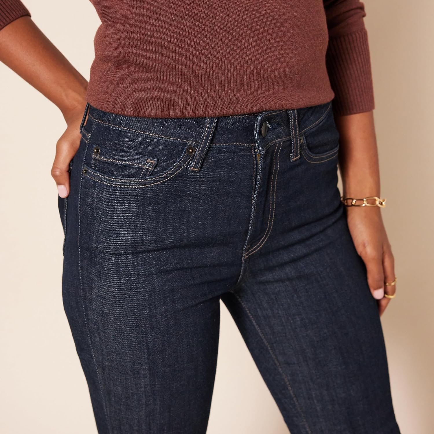 Amazon Essentials Womens High-Rise Skinny Jean