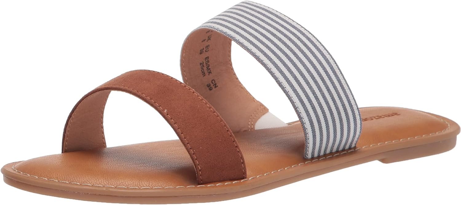 Amazon Essentials Womens Two Band Sandal