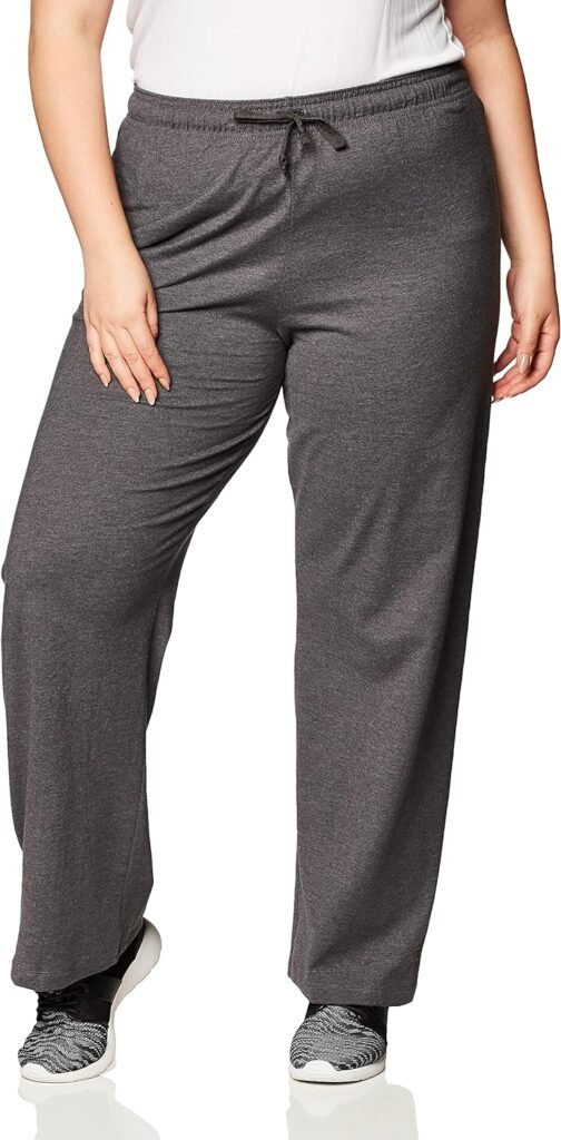Champion, Lightweight Lounge, Comfortable Jersey Pants for Women, 31.5 (Plus