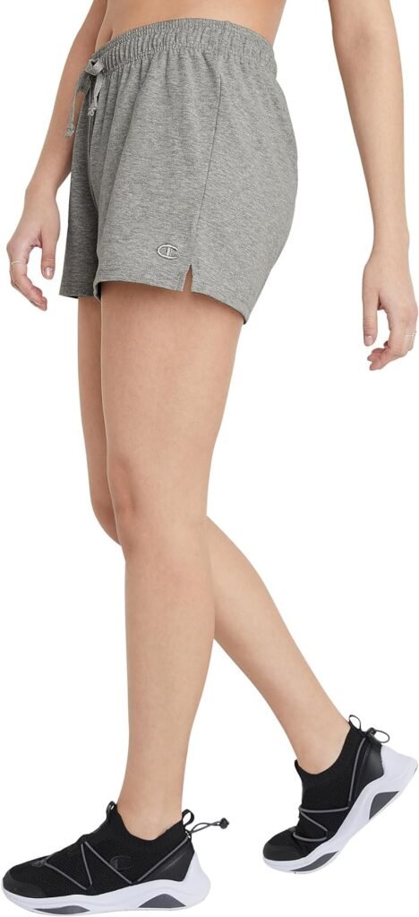 Champion WomenS Shorts, Lightweight Lounge, Soft Jersey Comfortable Shorts For Women (Plus Size Available)