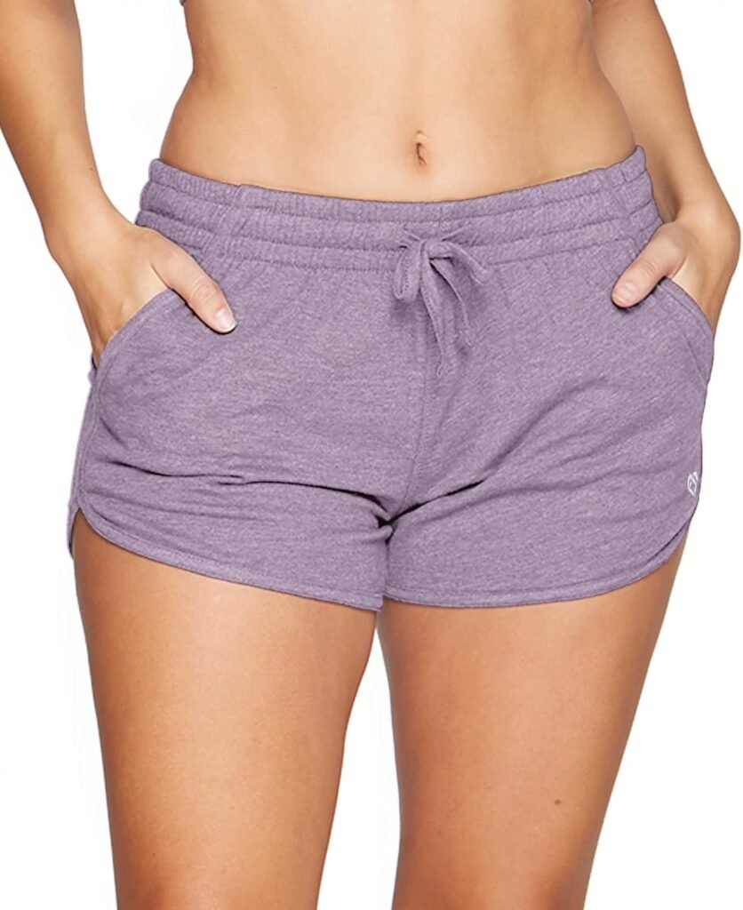 Colosseum Active Womens Simone Cotton Blend Yoga and Running Short
