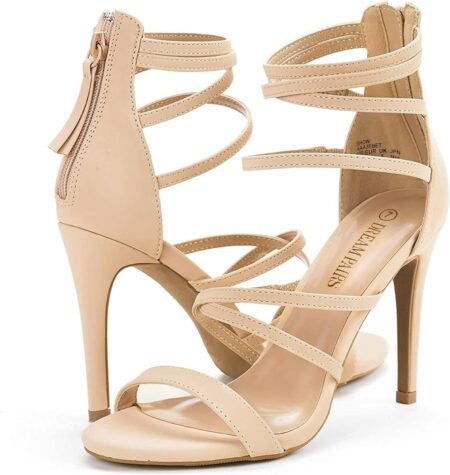 dream pairs womens show high heel dress pump sandals