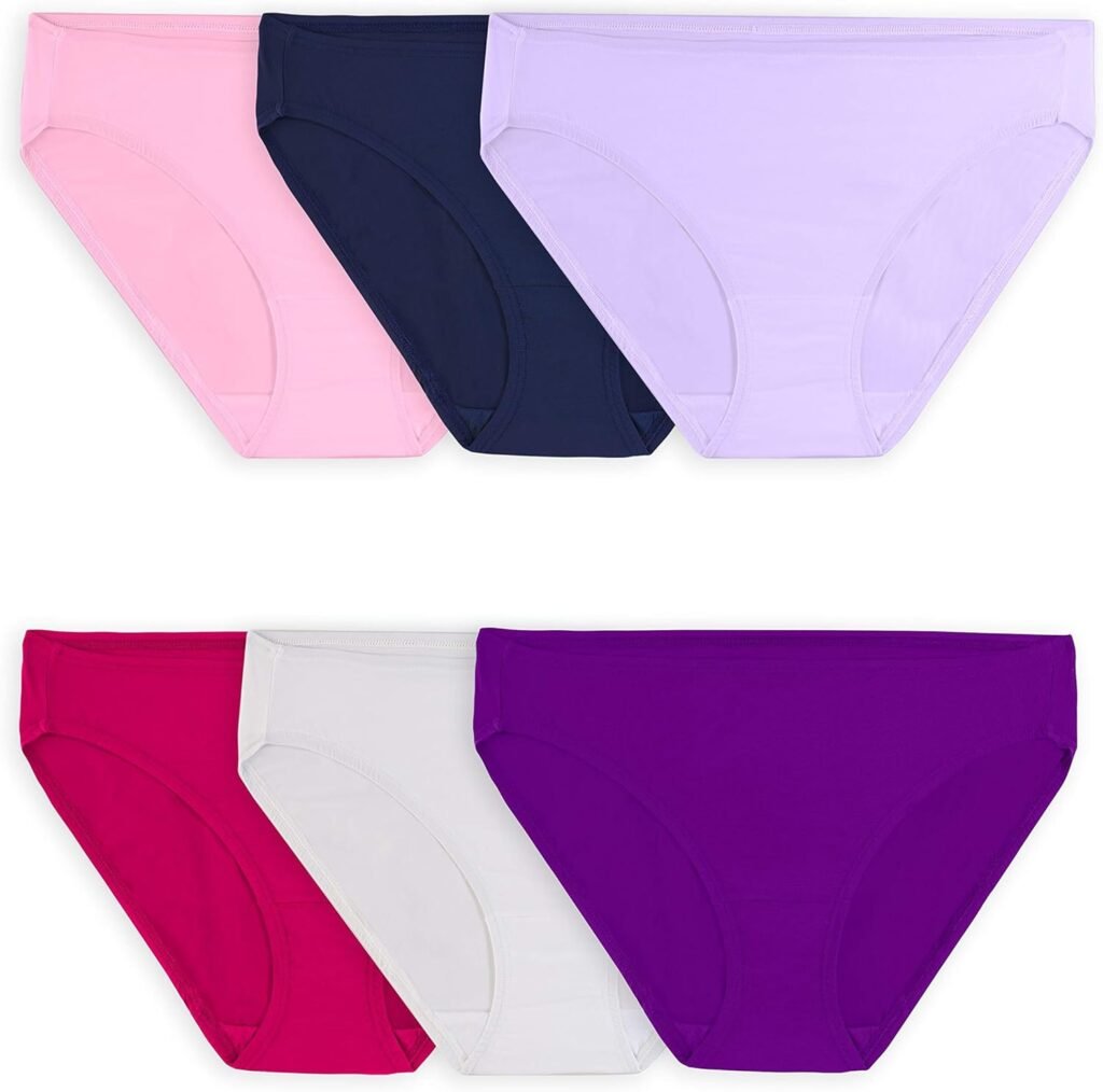 Fruit of the Loom Womens 360° Stretch Underwear, High Performance Stretch for Effortless Comfort, Available in Plus Size