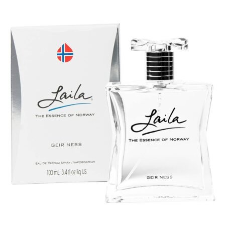 geir ness laila eau de parfum spray long lasting fresh airy and clean fragrance for women 34 oz 100 ml