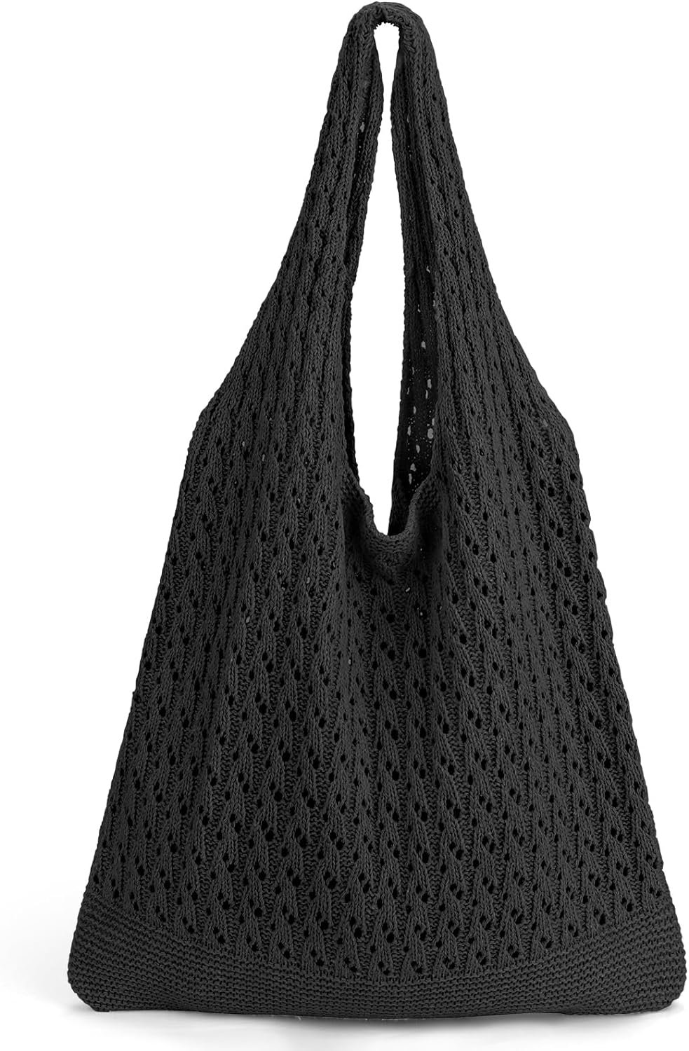 hatisan Crochet Bags for Women Summer Beach Tote Bag Aesthetic Tote Bag Hippie Bag Knit Bag