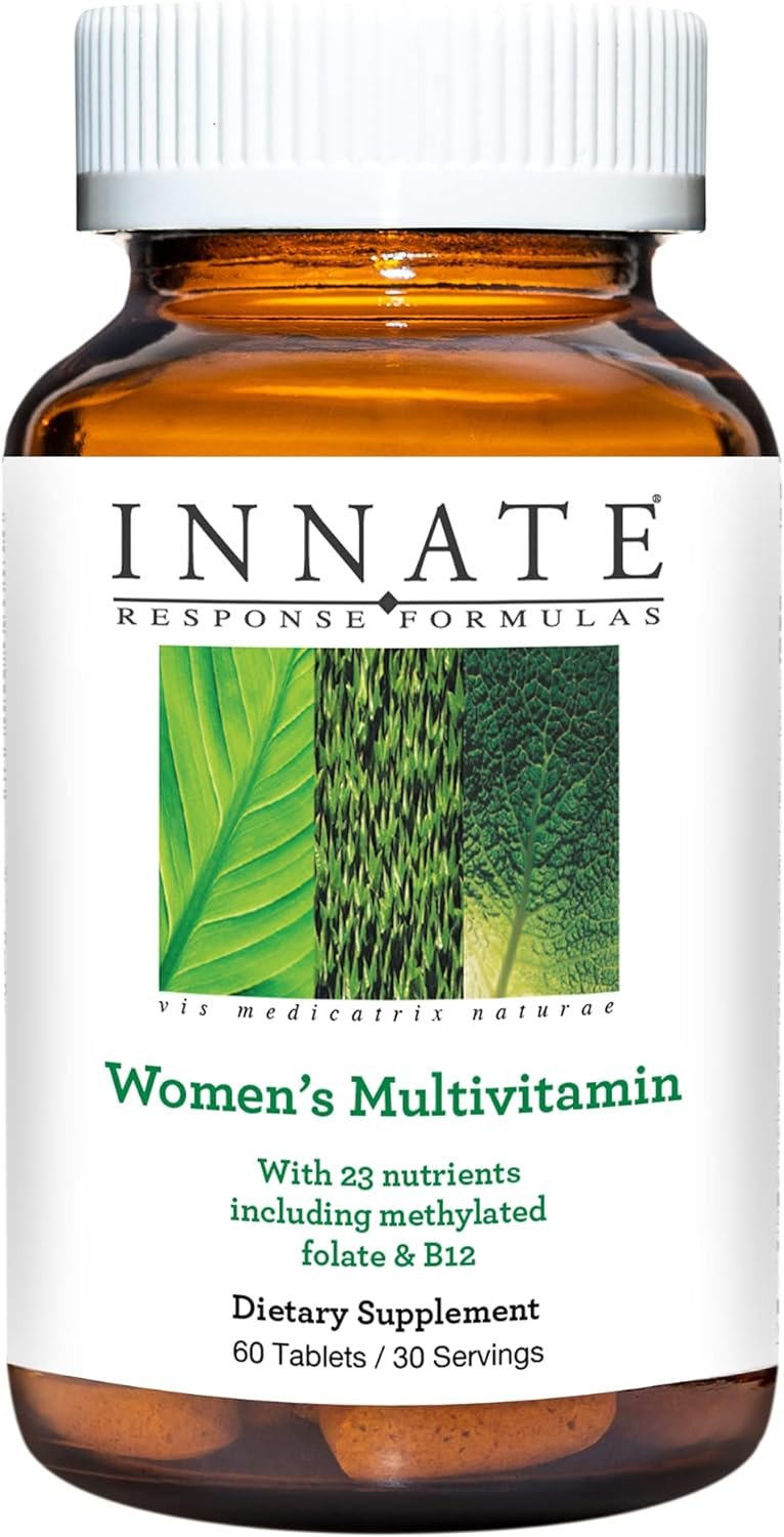innate response formulas womens multivitamin daily multivitamin for women with vitamins b12 b6 and d3 includes methylate