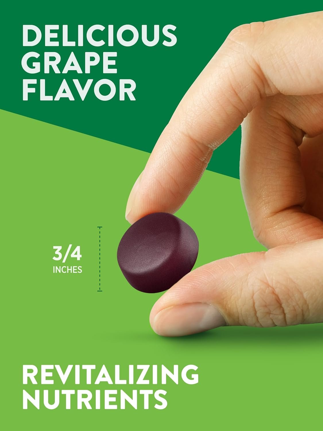 Iron Gummies | 60 Count | Vegan, Non-GMO  Gluten Free Supplement | with Zinc  B Vitamins | Grape Flavor | by Natures Truth