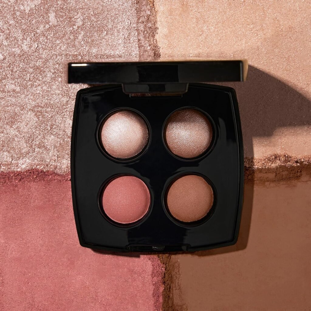 LAURA GELLER NEW YORK Baked Eyeshadow Quad, Pink Buttercream | Crease  Smudge Proof | 4 Pigmented Eyeshadows Blendable Natural Look