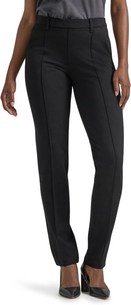 Lee Womens Ultra Lux Comfort Any Wear Straight Leg Pant