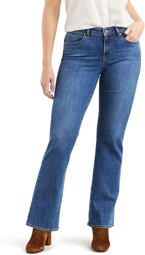 Levis Womens Classic Bootcut Jeans (Also Available in Plus)