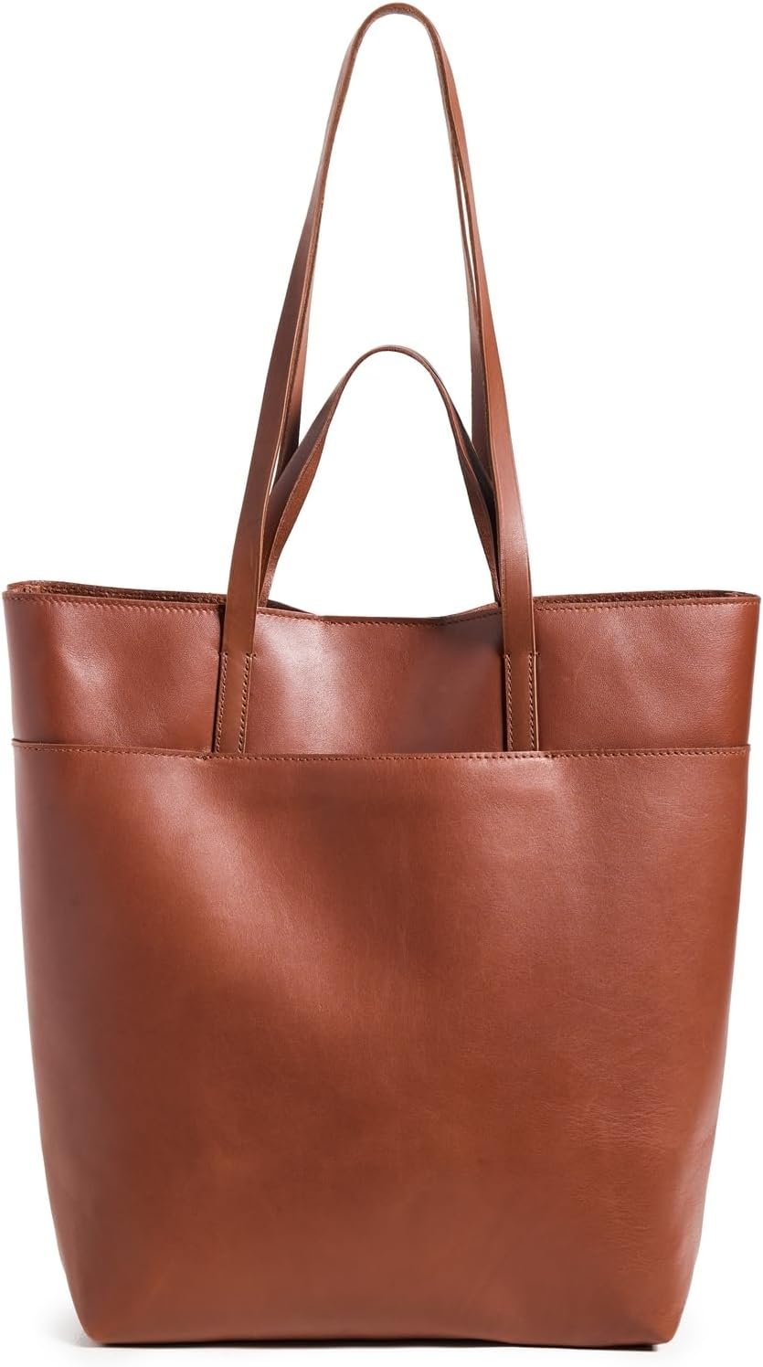 Madewell Womens The Essential Tote in Leather