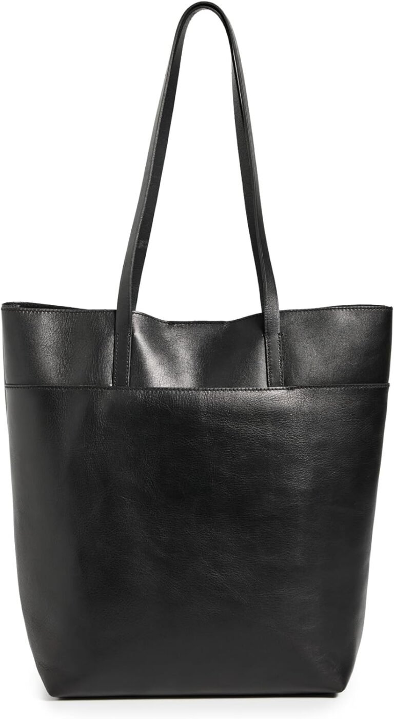 madewell womens the essential tote in leather 2