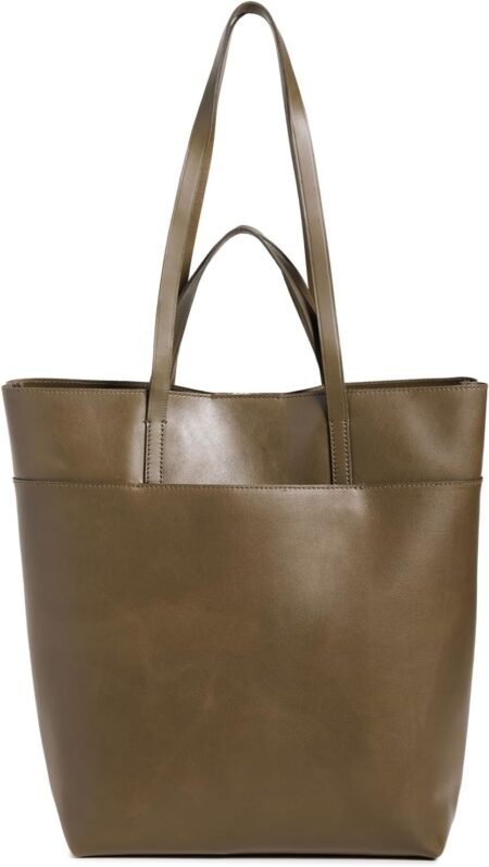 madewell womens the essential tote in leather