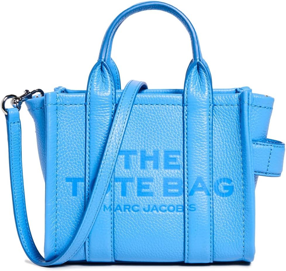 Marc Jacobs Womens The Leather Crossbody Tote Bag