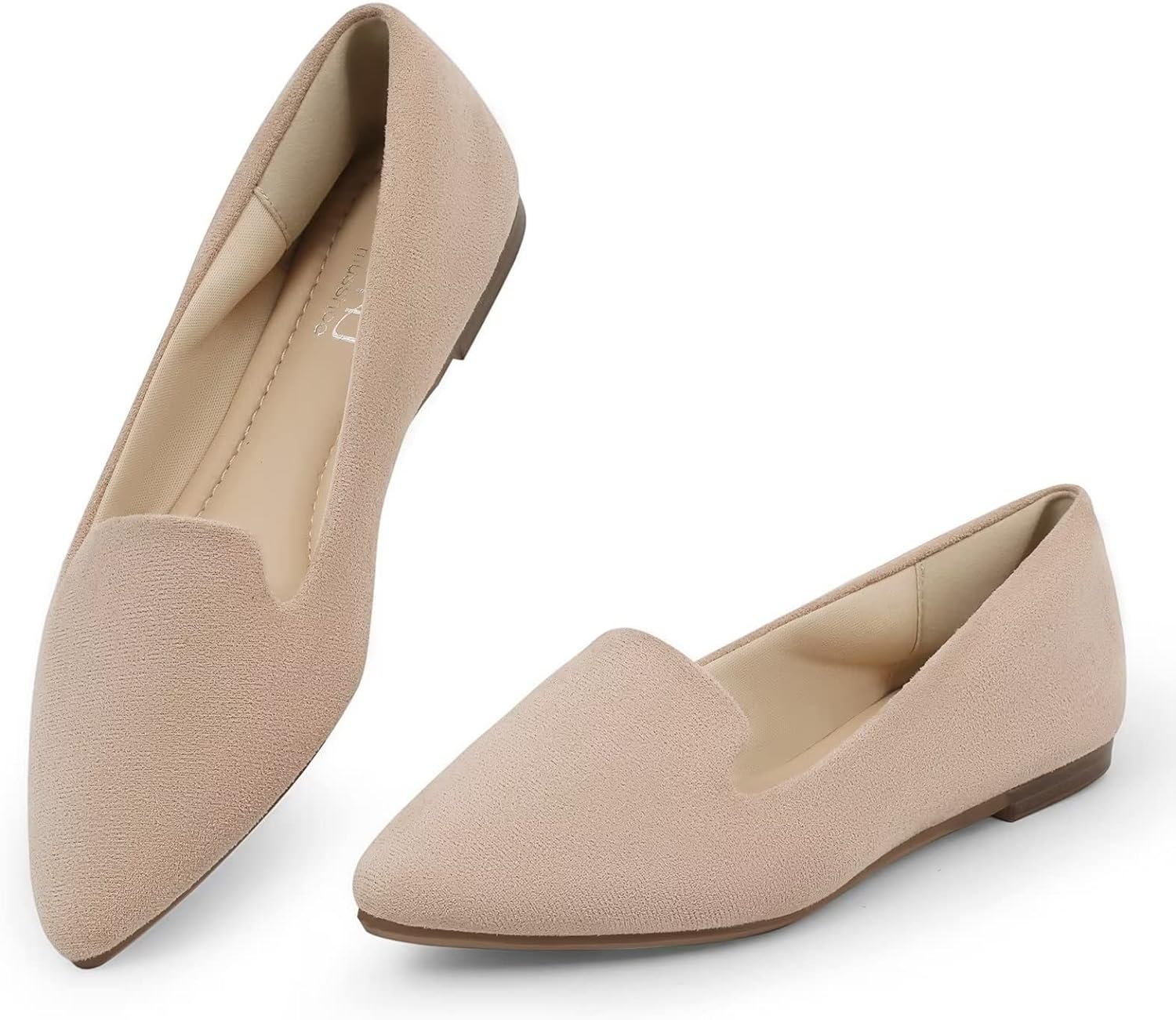 MUSSHOE Flat Shoes Women Comfortable Slip on Womens Flats