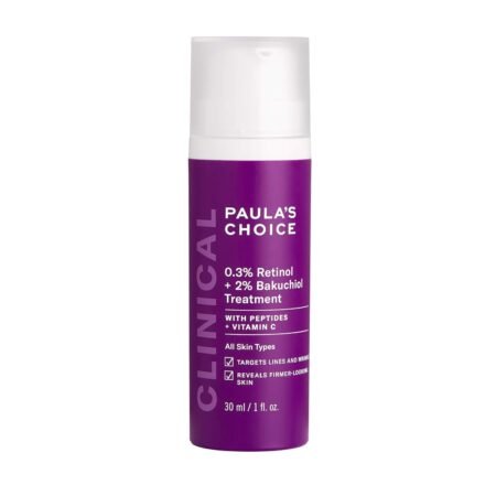 paulas choice clinical 03 retinol 2 bakuchiol treatment anti aging serum for deep wrinkles fine lines fragrance free par