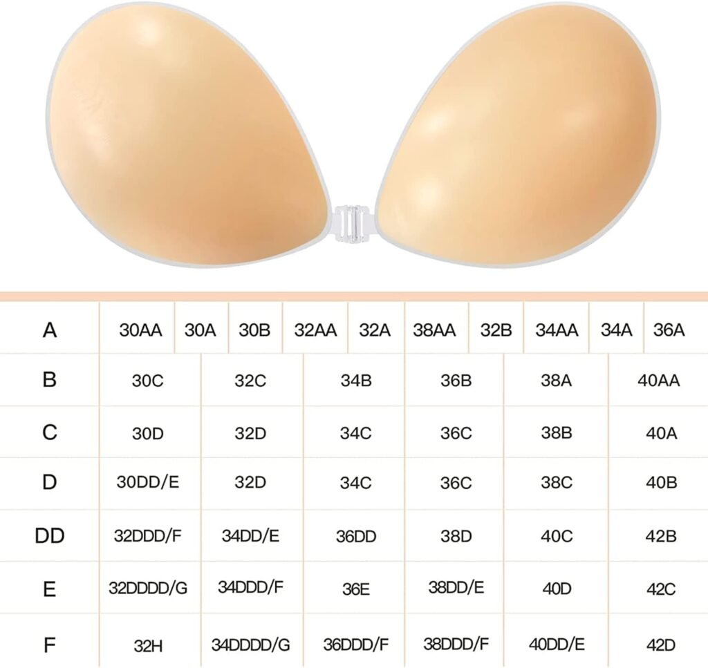 queensecret 2024 Adhesive Bra, Push up Strapless Self Adhesive Bra, Invisible Silicone Bra for Backless Dress