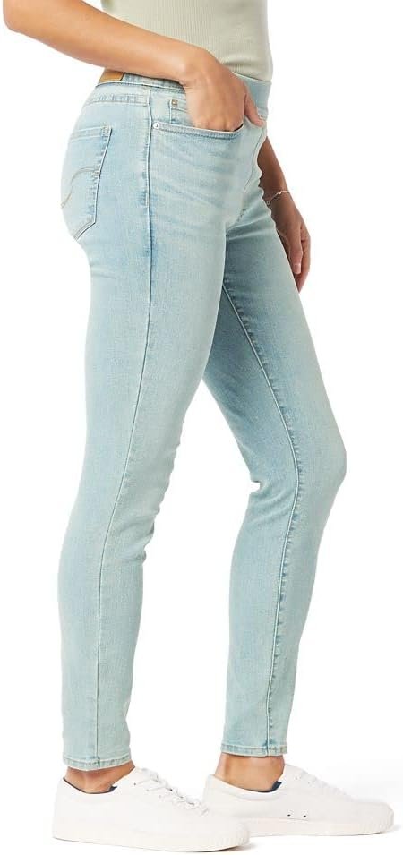 Signature by Levi Strauss  Co. Gold Womens Totally Shaping Pull-on Skinny Jeans (Available in Plus Size)