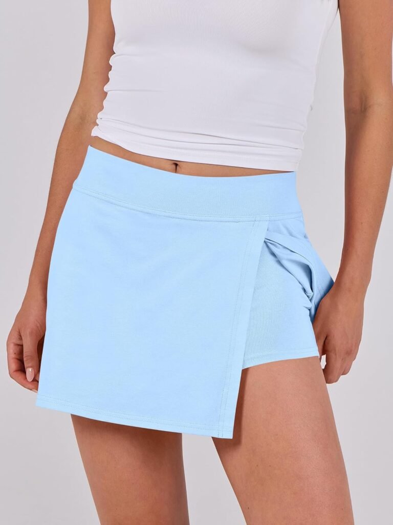 stay comfortable and chic in skirts with shorts