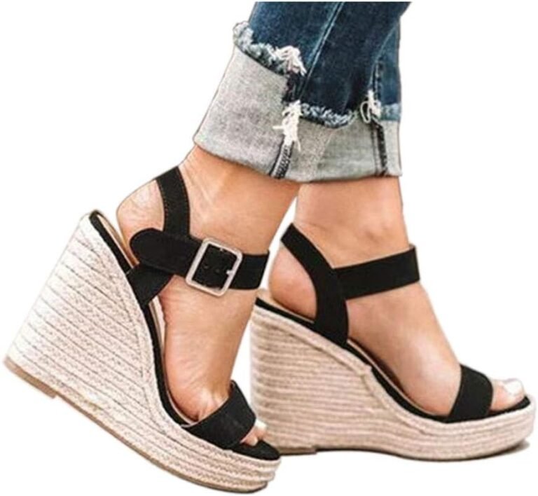 vickimiddotvicki womens platform sandals wedge ankle strap open toe sandals 4